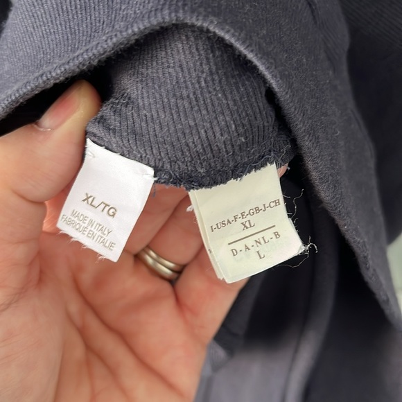 Brunello Cucinelli cotton draped long sleeves dress size XL - Picture 9 of 15